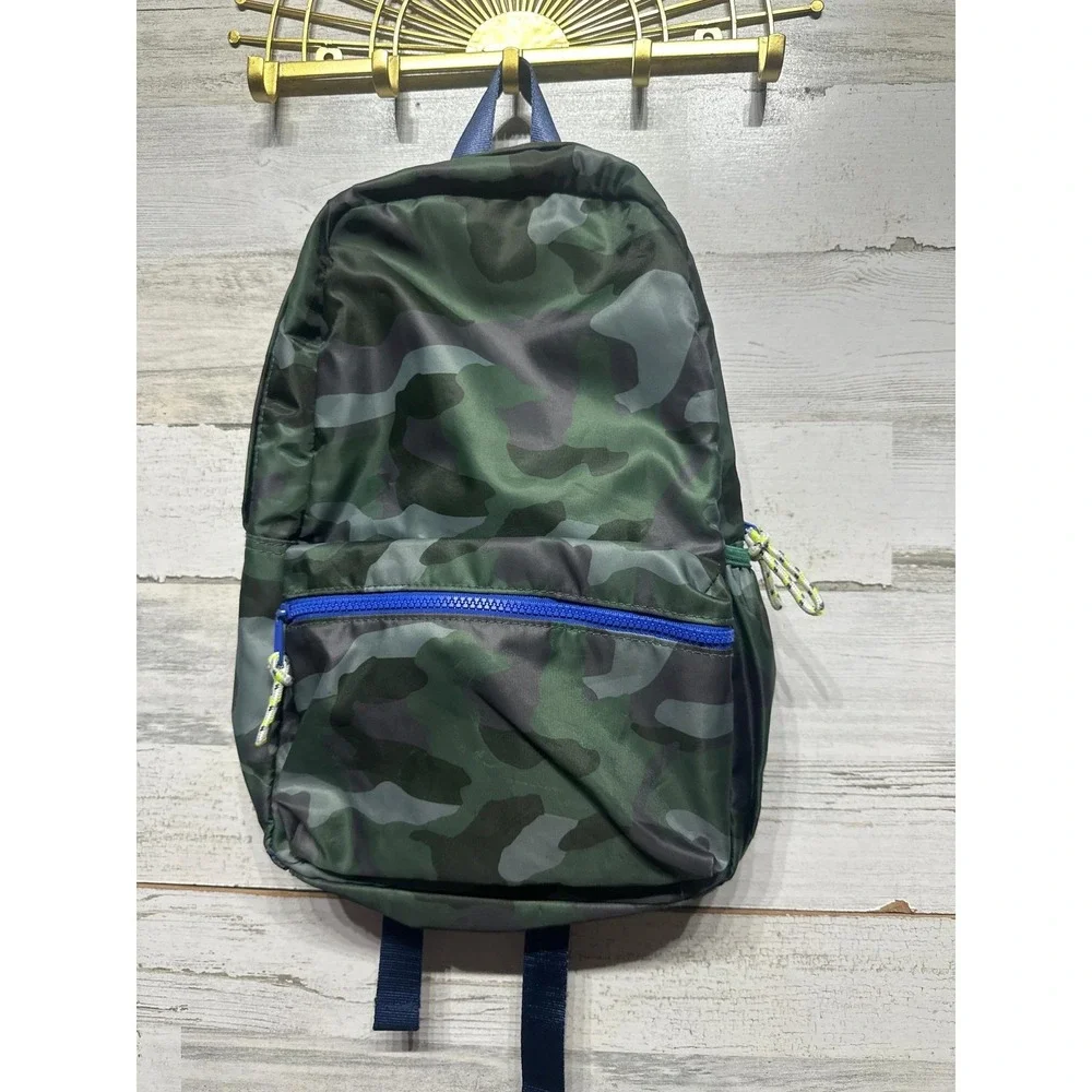 J. Crew Camo Backpack Kids 14